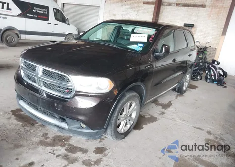 2013 Dodge Durango Sxt from USA, damaged, VIN 1C4RDHAGXDC582859